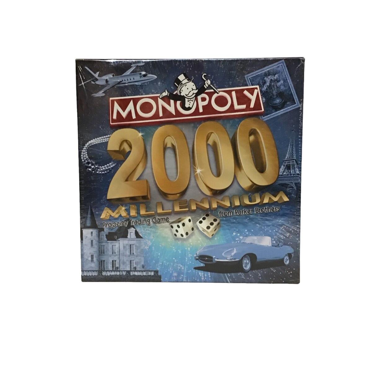 Monopoly 2000 Millennium Edition Nos 1999 Hasbro Parker Brothers Game