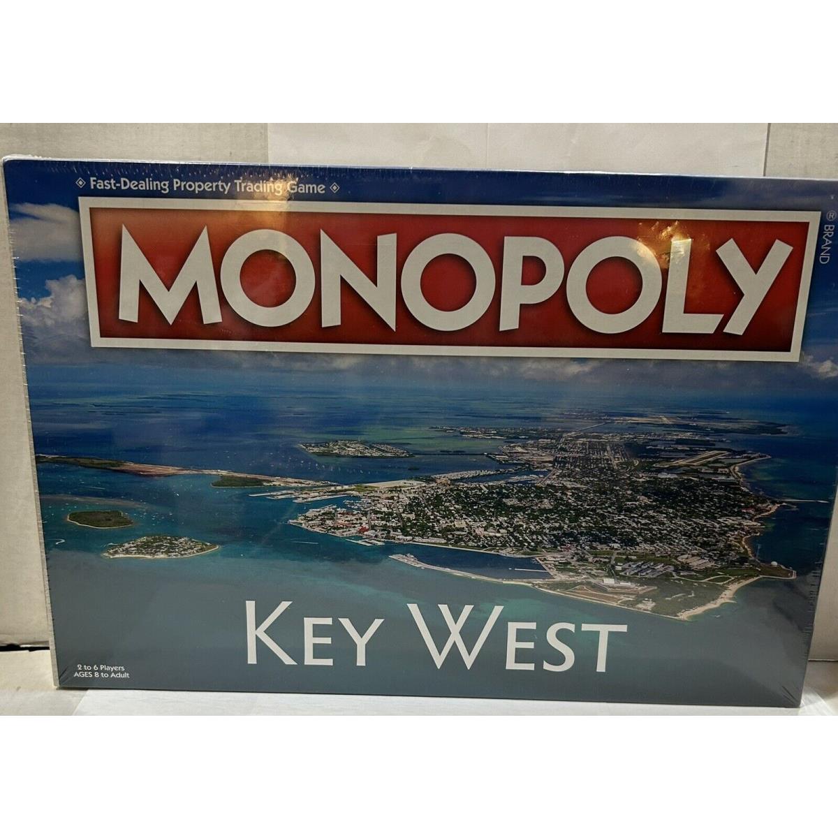 Hasbro Usaopoly Monopoly Key West Board Game