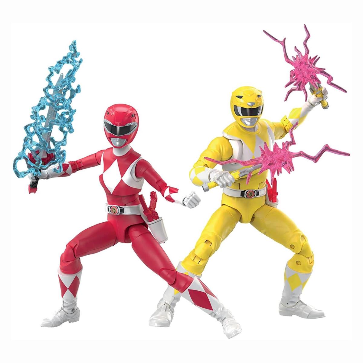 Power Rangers 6 Inch Figure 2 Pack Swap Yellow and Red Ranger