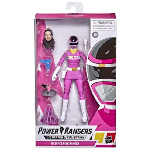 Power Rangers Pink Ranger Lightning In Space 8xAction Figure Case