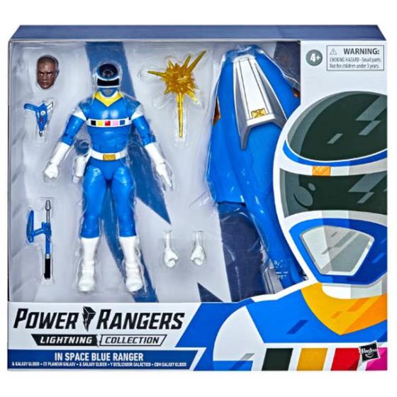 Power Rangers Blue Ranger Lightning In Space 4xAction Figure Case