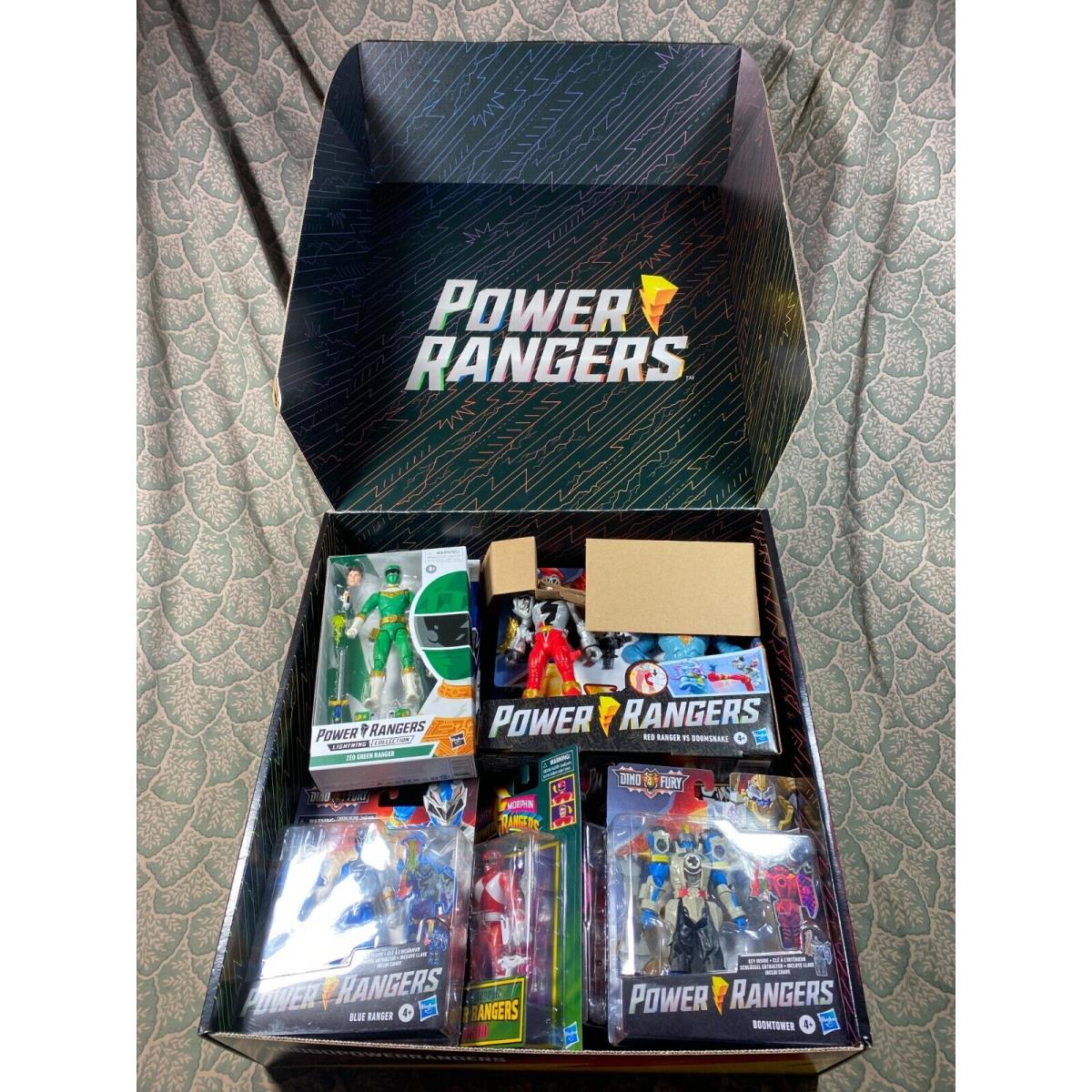 Power Rangers Media Press Pack Promo Promotional Box 13 Toy Action Figures