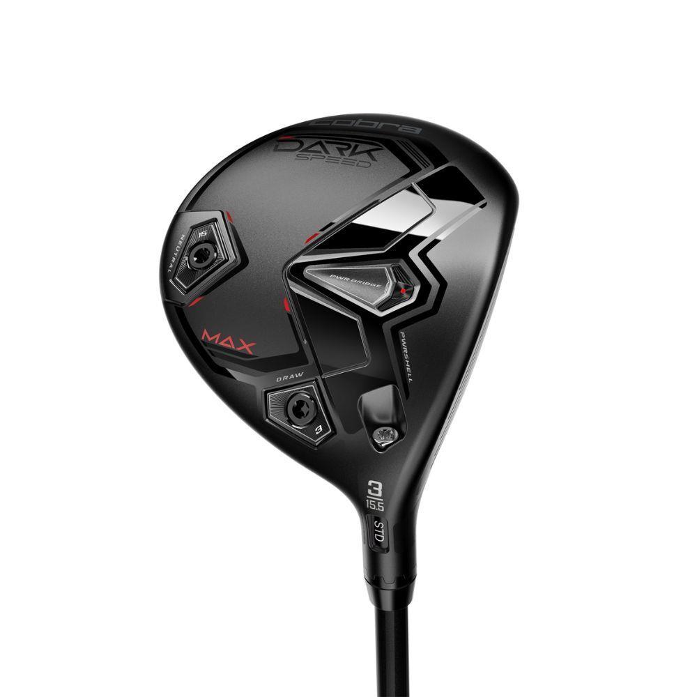 Cobra Darkspeed Max Black/red Fairway Wood 3 Graohite Regular Left Hand - Black, Red