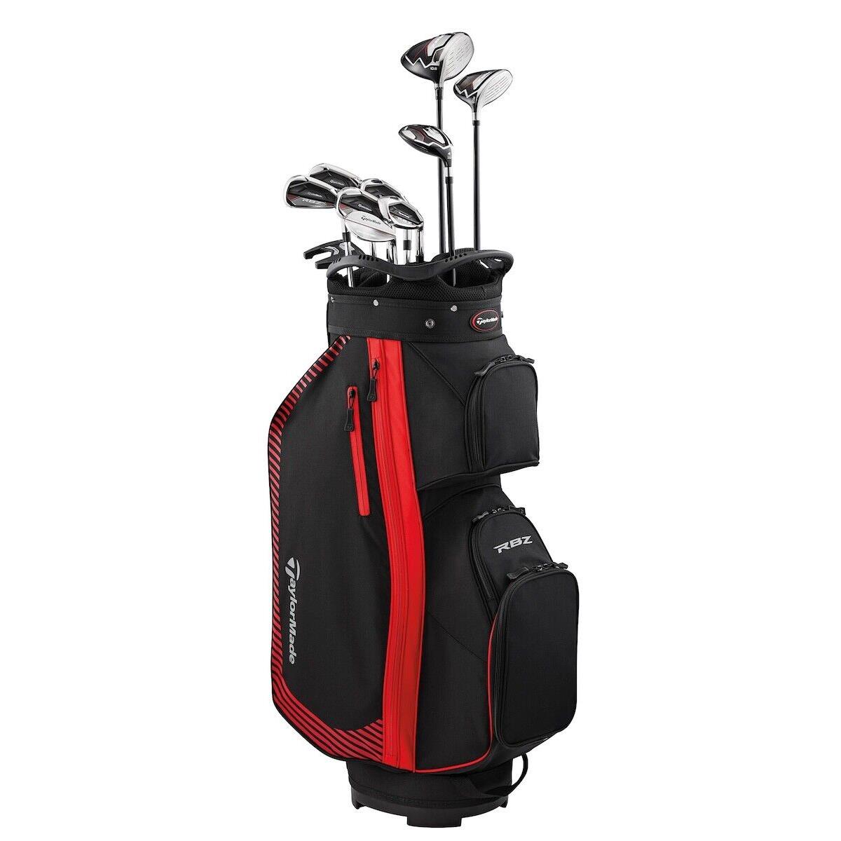 Taylormade Golf Rbz Speedlite 11 Piece Complete Set W/bag Stiff Flex - 