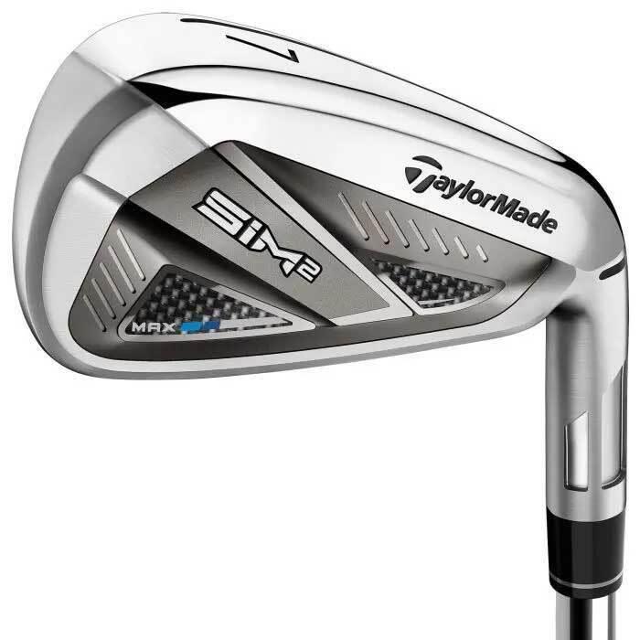 Taylormade Sim 2 Max Irons 5-PW GW w/ Fujikura Ventus Blue Senior Flex Shafts RH - Blue