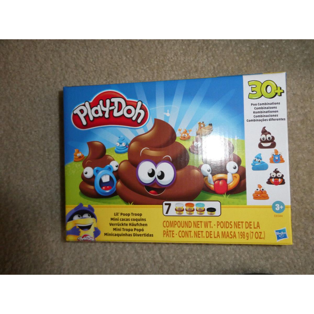 2019 Play-doh Lil` Poop Troop Set E8584