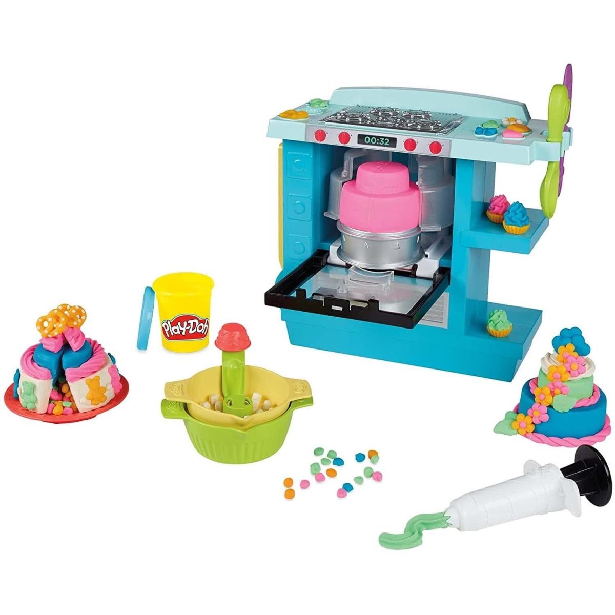 Play-doh Kitchen Creations Rising Cake Oven Kitchen Playset Play Kitchen Applia