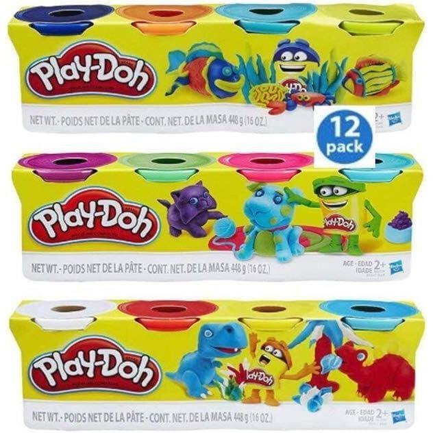 Play-doh 4-Pack of Colors 16oz Gift Set Bundle Gift Set Gift Toy For Boys and Gi