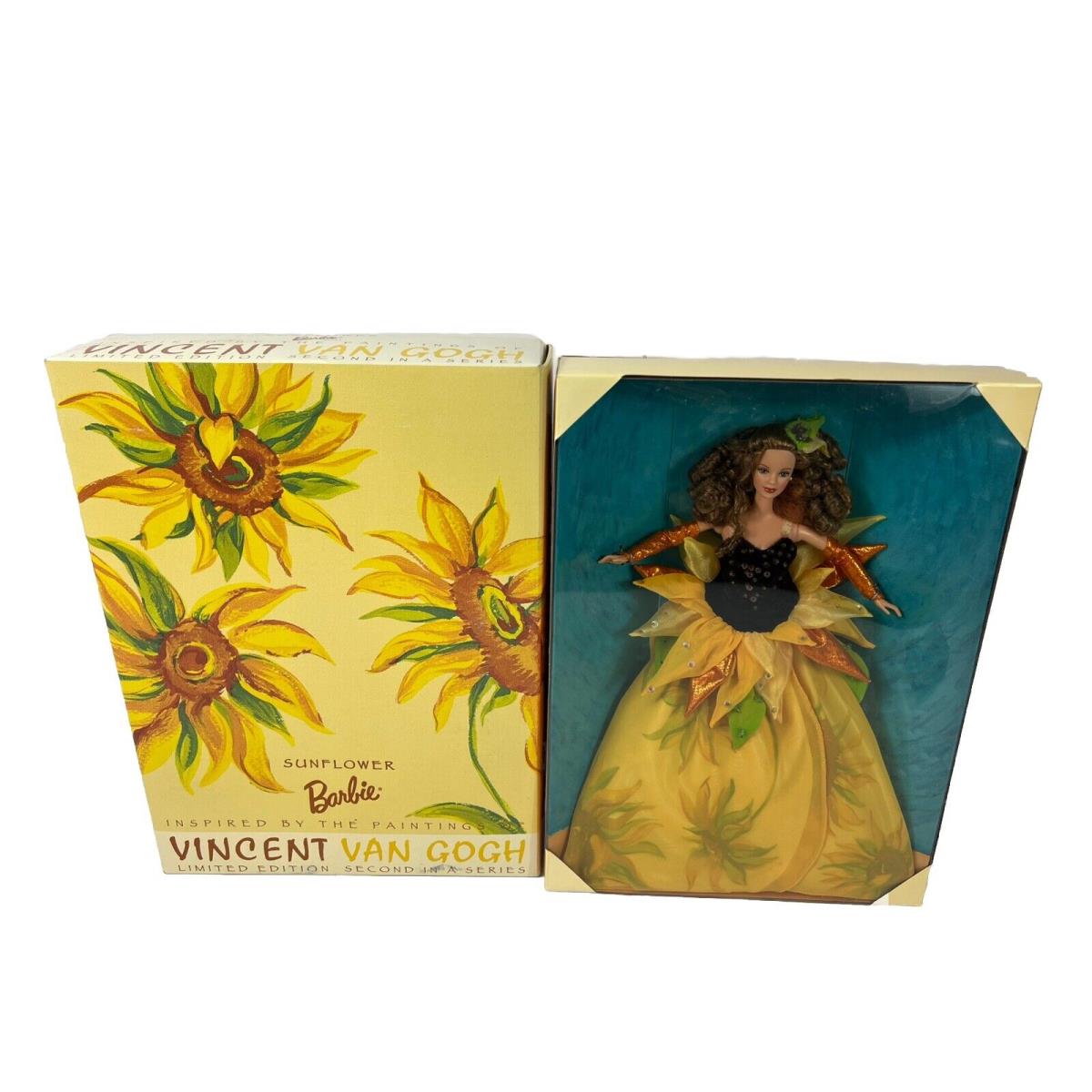 Barbie Sunflower Vincent Van Gogh Limited Edition 19366 Nrfb