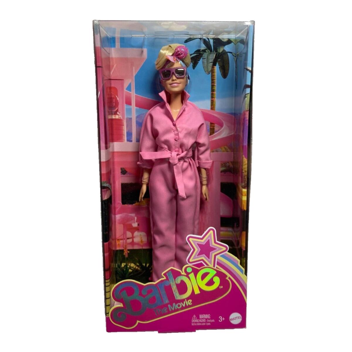 Barbie The Movie Collectible Doll Margot Robbie as Barbie in Pink Power Jumpsuit