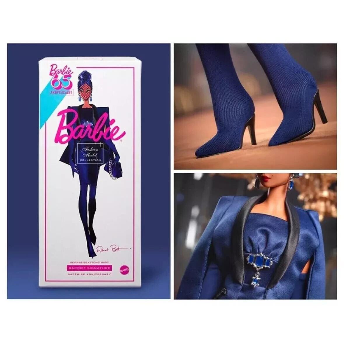 Barbie Signature Sapphire 65th Anniversary Fashion Model Doll