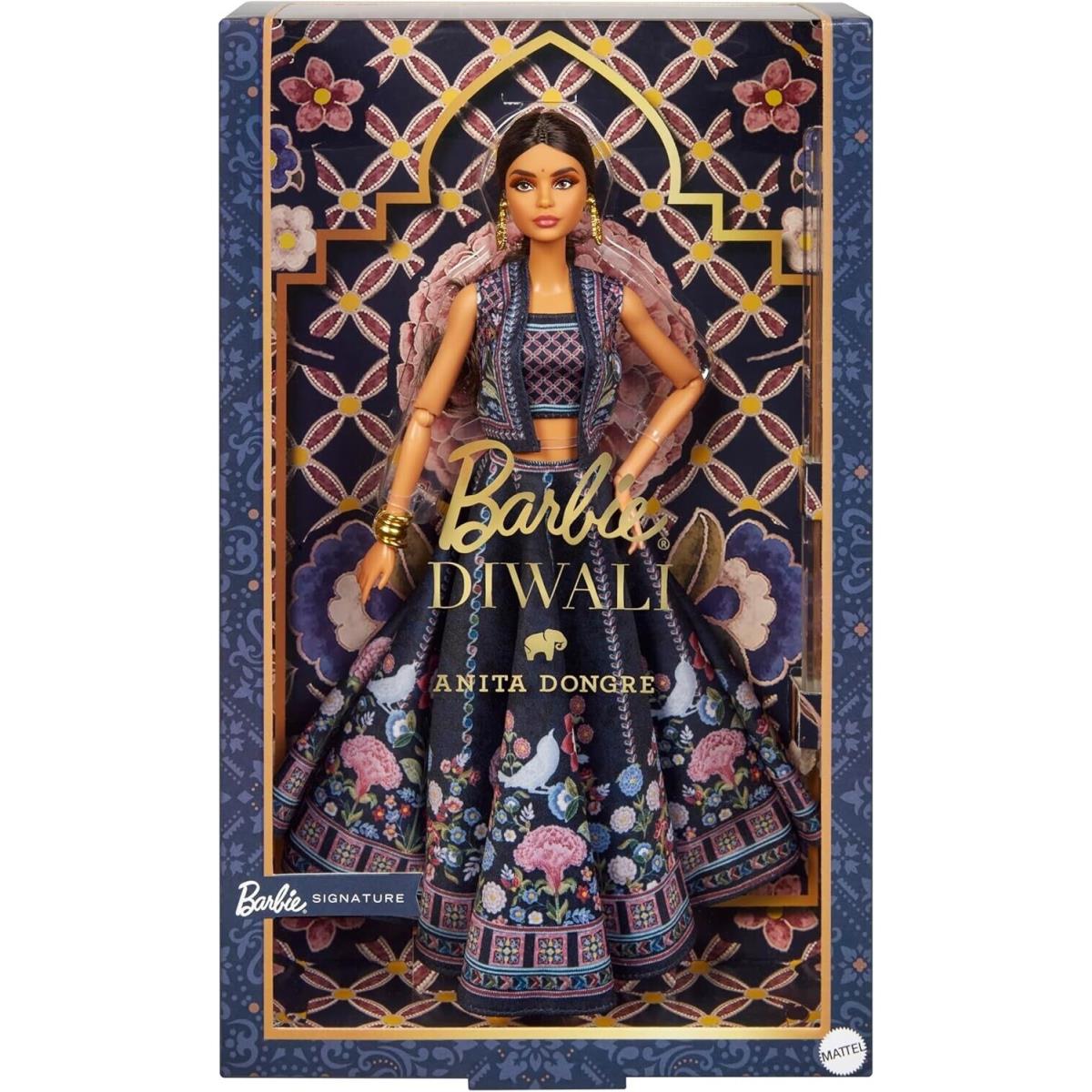 2024 Barbie Signature Diwali Festival Of Lights Doll Anita Dongre HRM91 In Stock