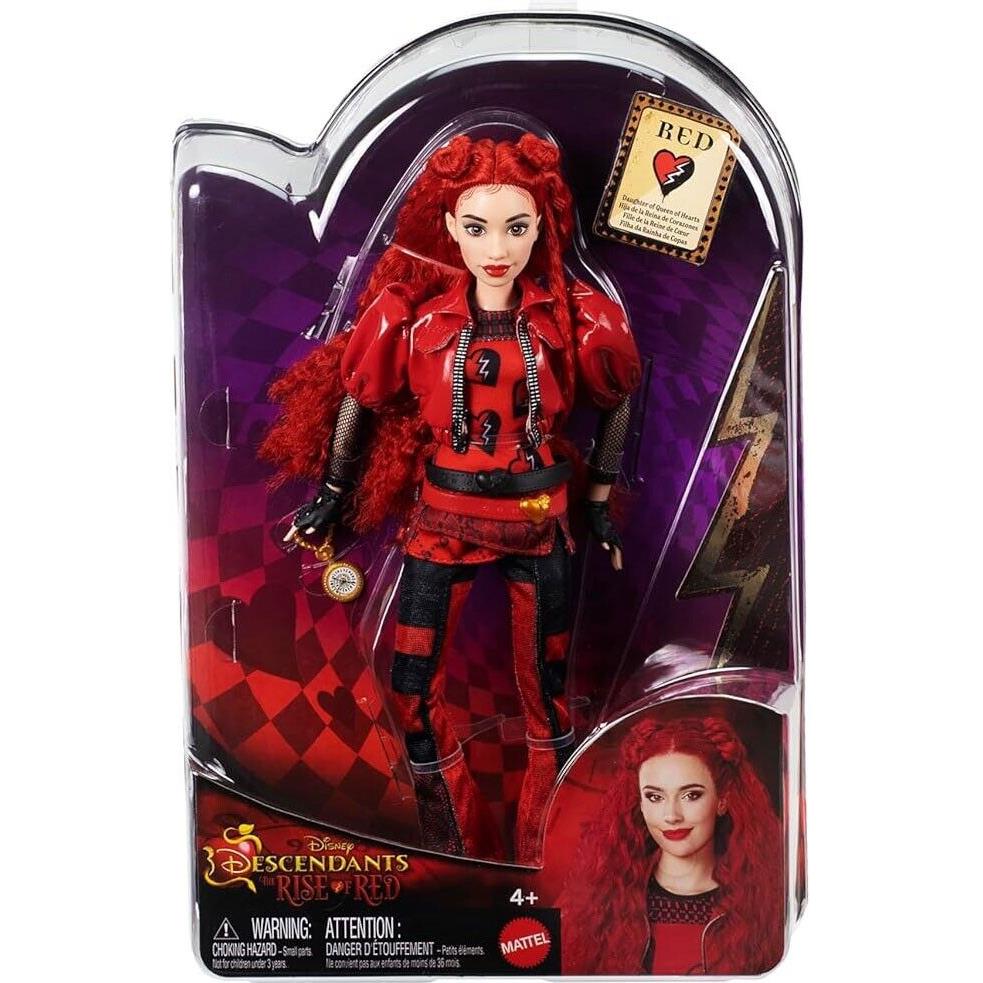 Descendants 4: The Rise of Red Red Daughter of Queen of Hearts Fashion Doll