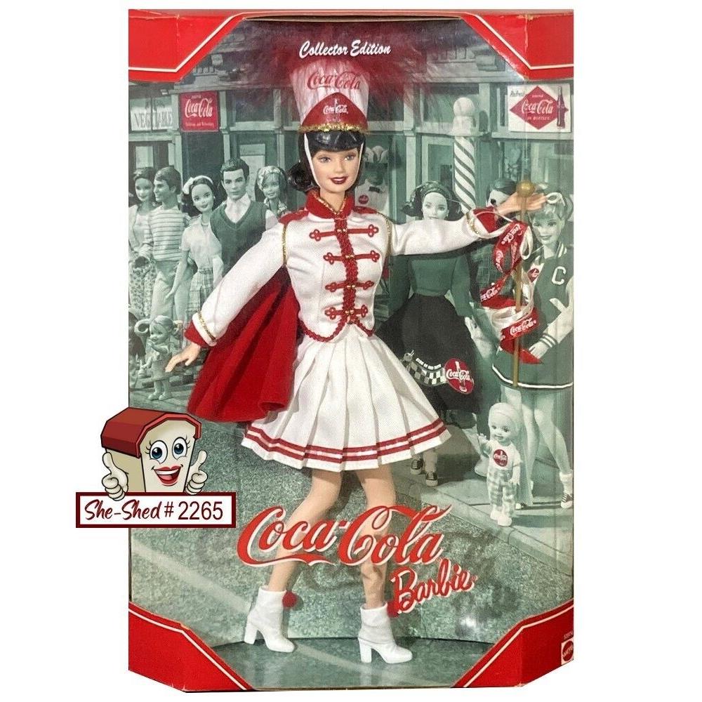 Coca Cola Majorette Barbie 53974 by Mattel Vintage 2002 Barbie