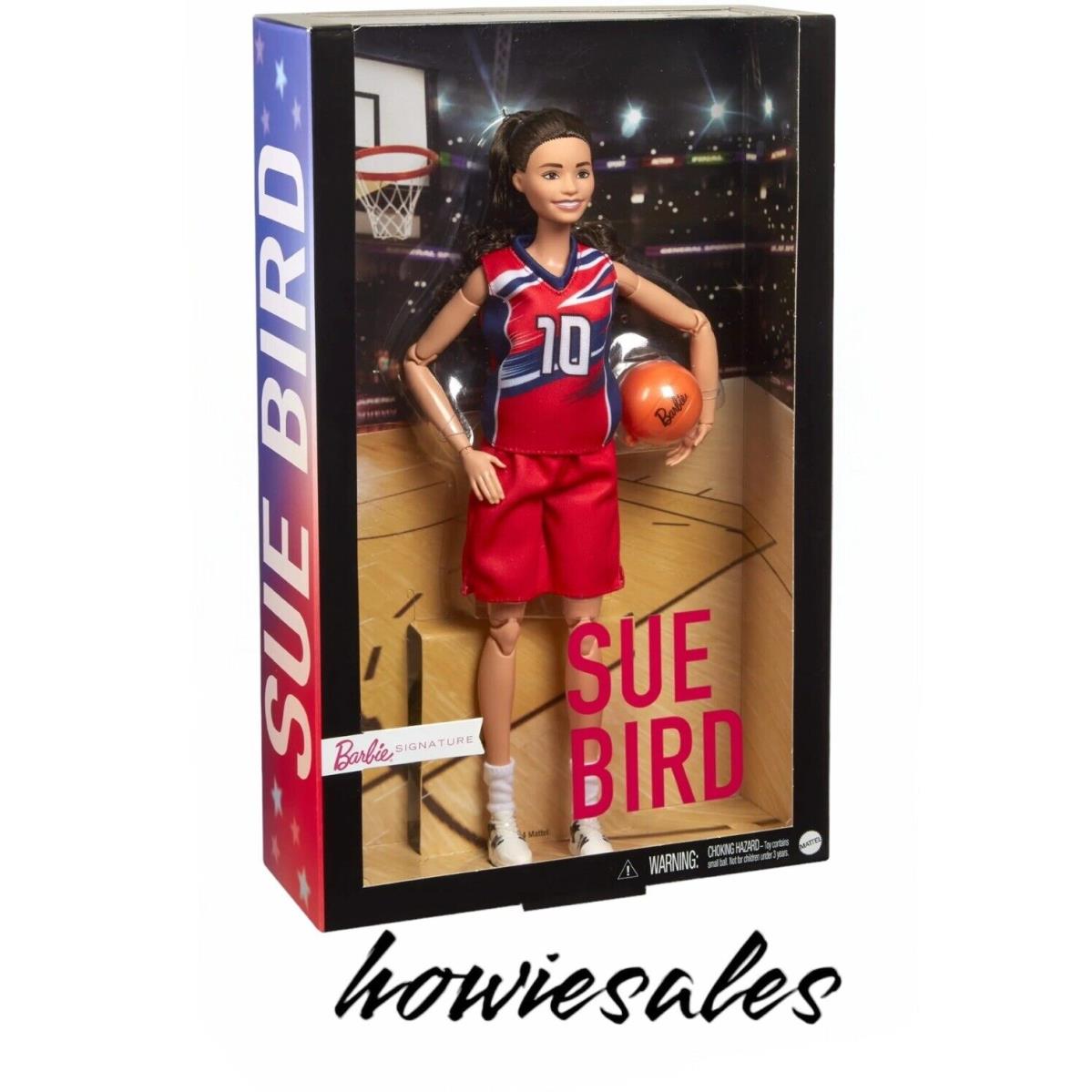 Mattel Barbie Signature Sue Bird Doll 10 HJW97 Basketball Wnba
