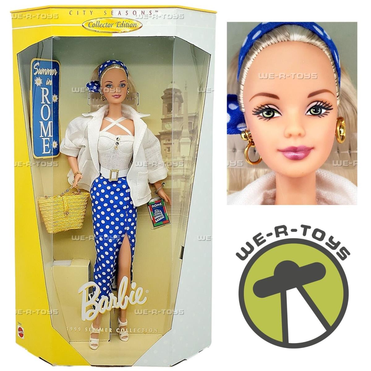 Summer in Rome Barbie Doll City Seasons Collector Edition 1999 Mattel 19431