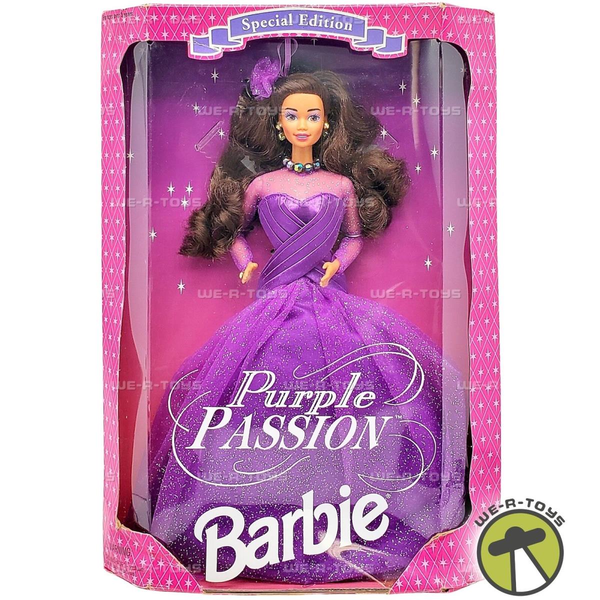 Purple Passion Special Edition African American Barbie Doll 1995 Mattel 13554