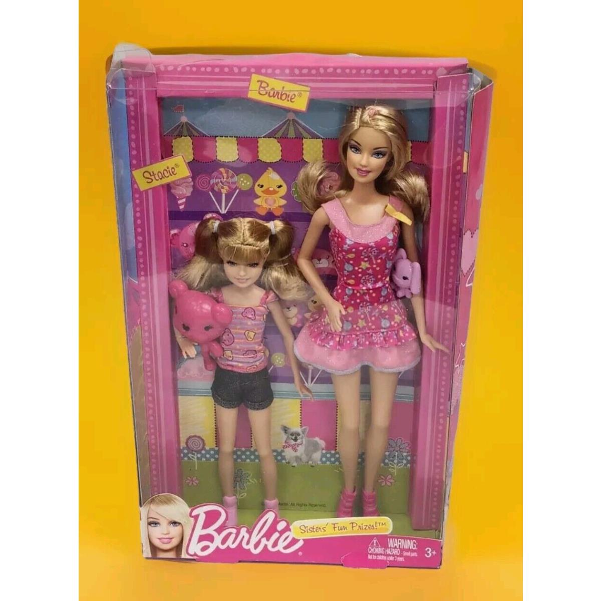 Mattel 2012 Barbie Sisters` Fun Prizes X9068 Stacie Barbie Doll Read 2