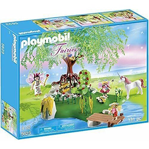 Playmobil 5623 Fairy Club Playset Tree Unicorn and Fairies 4199