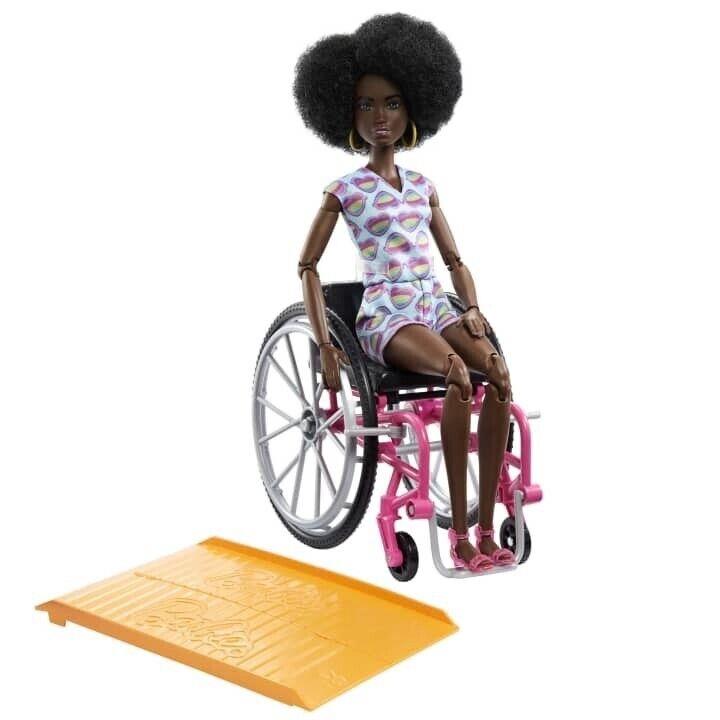 Mattel Barbie Fashionistas Doll 194 with Wheelchair Ramp HJT14