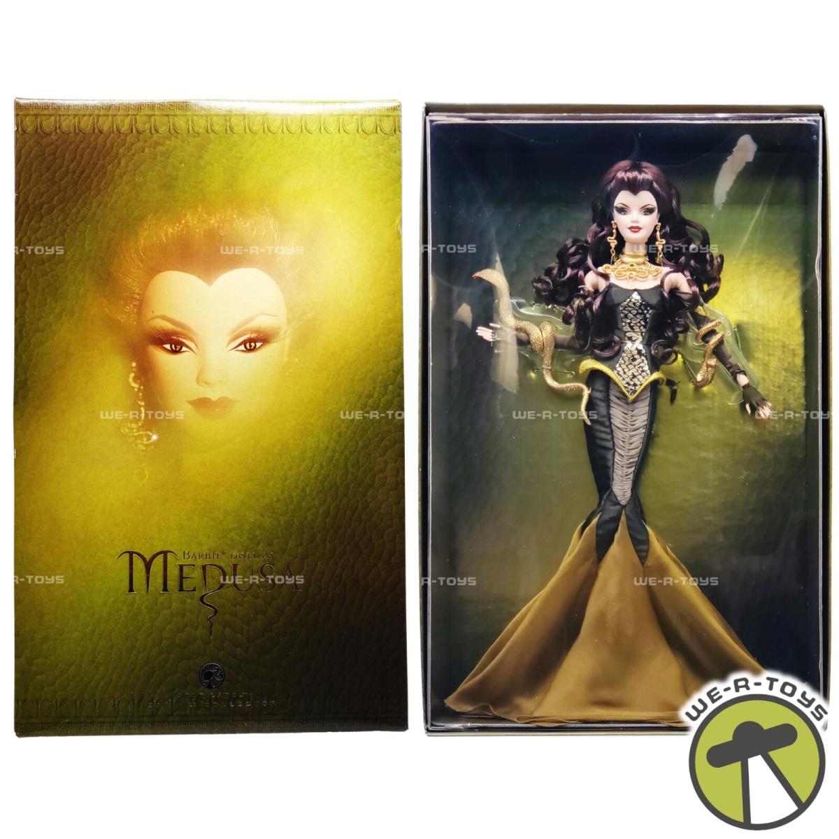 Barbie as Medusa Doll Gold Label Greek Goddess Series 2008 Mattel M9961