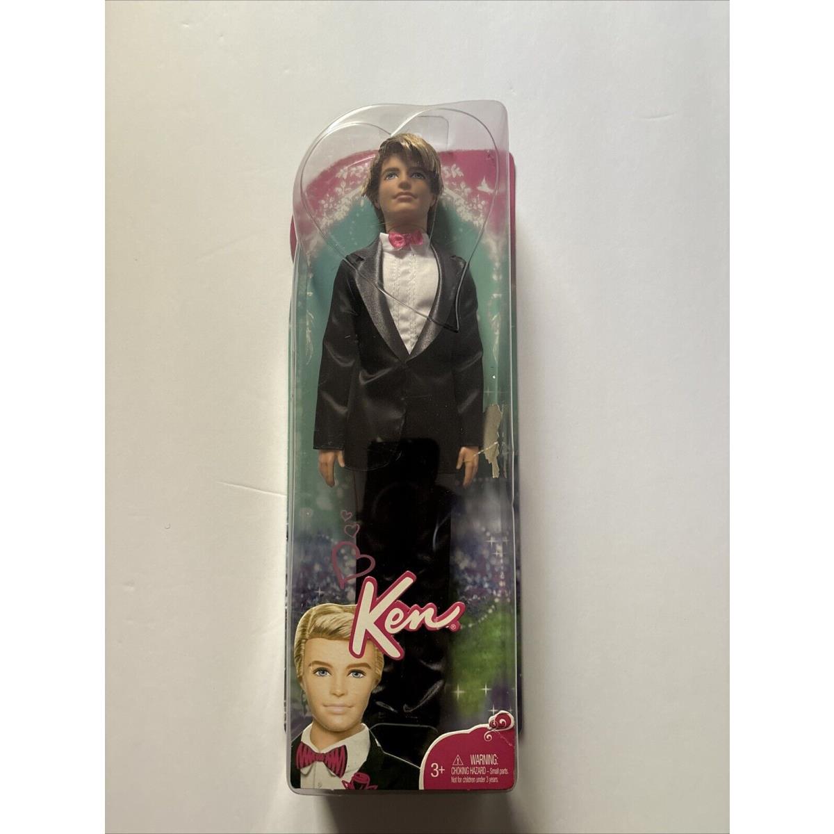 Barbie Princess Groom Ken Doll 2010 Mattel-T7366 Boxed