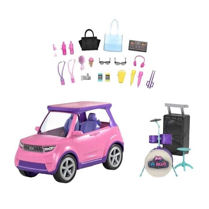 Mattel Barbie: Big City Big Dreams Transforming Vehicle Playset GYJ25