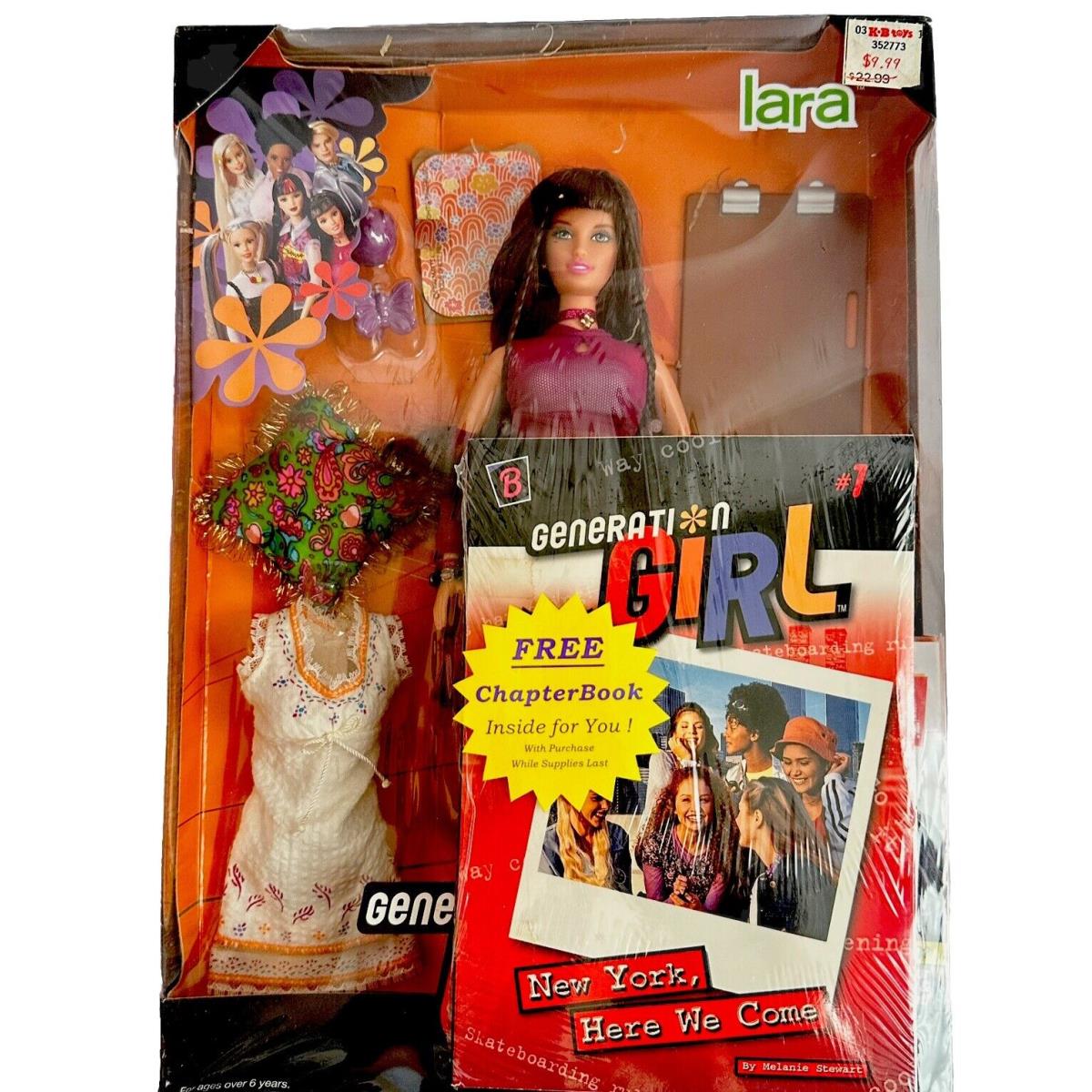 Barbie Generation Girl Dance Party Lara 1999 W/ Chapter Book Boho Artist 48574