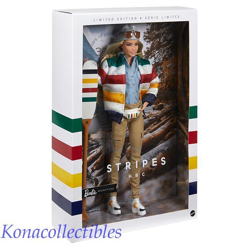 Mattel Hudson Bay Company Barbie Stripes