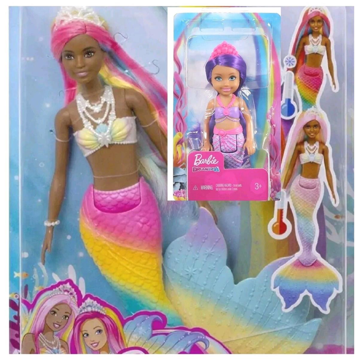 Barbie Mermaid Dreamtopia Chelsea Pool Bath Bundle of Fun+ Doll Float 4