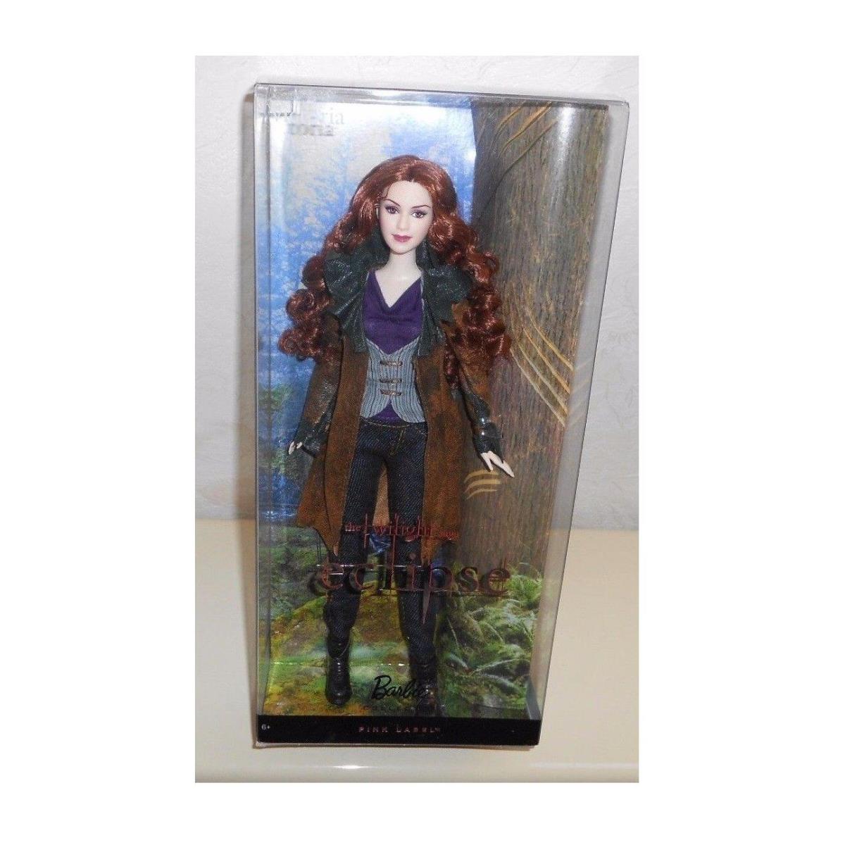 2010 Twilight Saga Eclipse Barbie Doll Pink Label Collector Stand Victoria