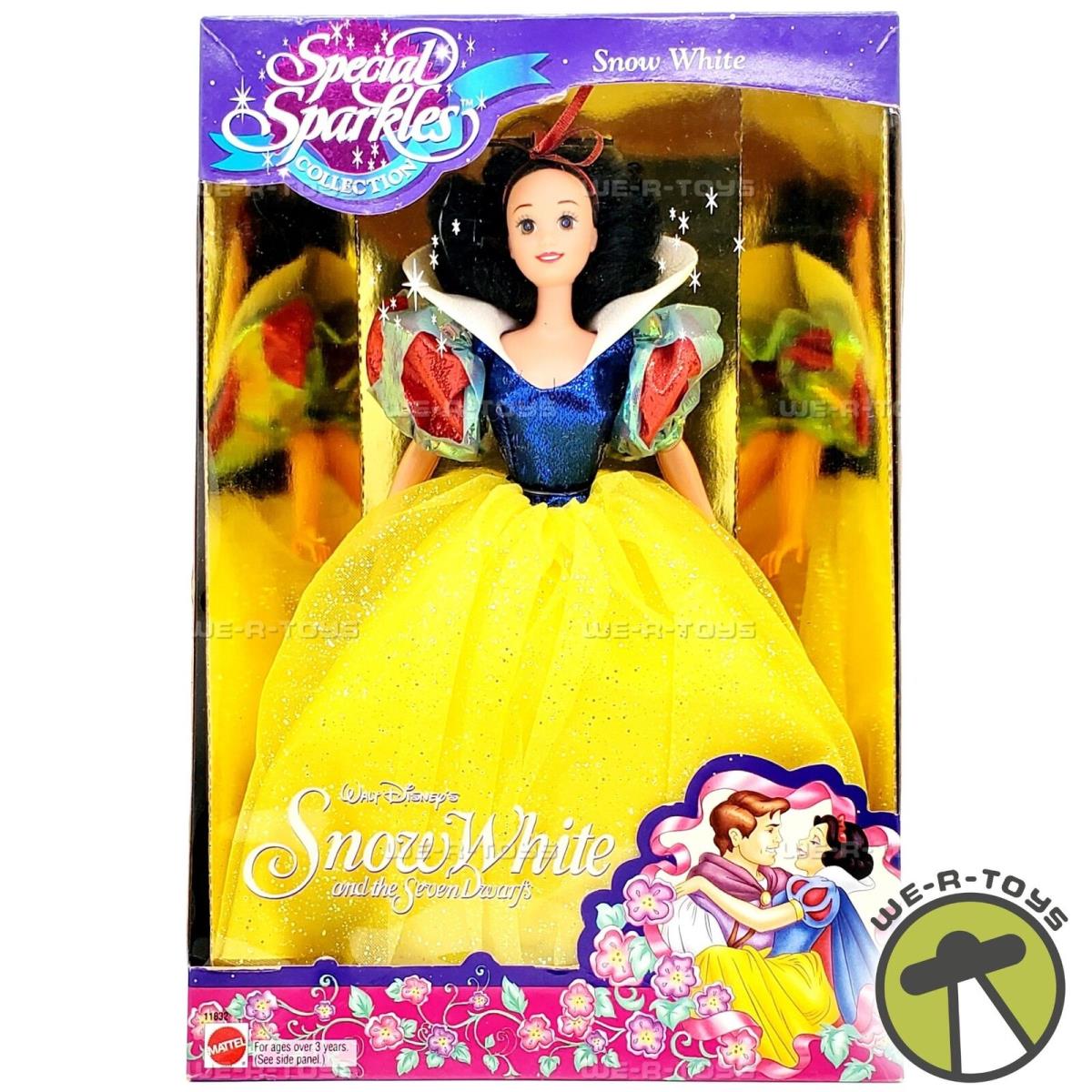 Disney`s Snow White Special Sparkles Doll 1994 Mattel 11832