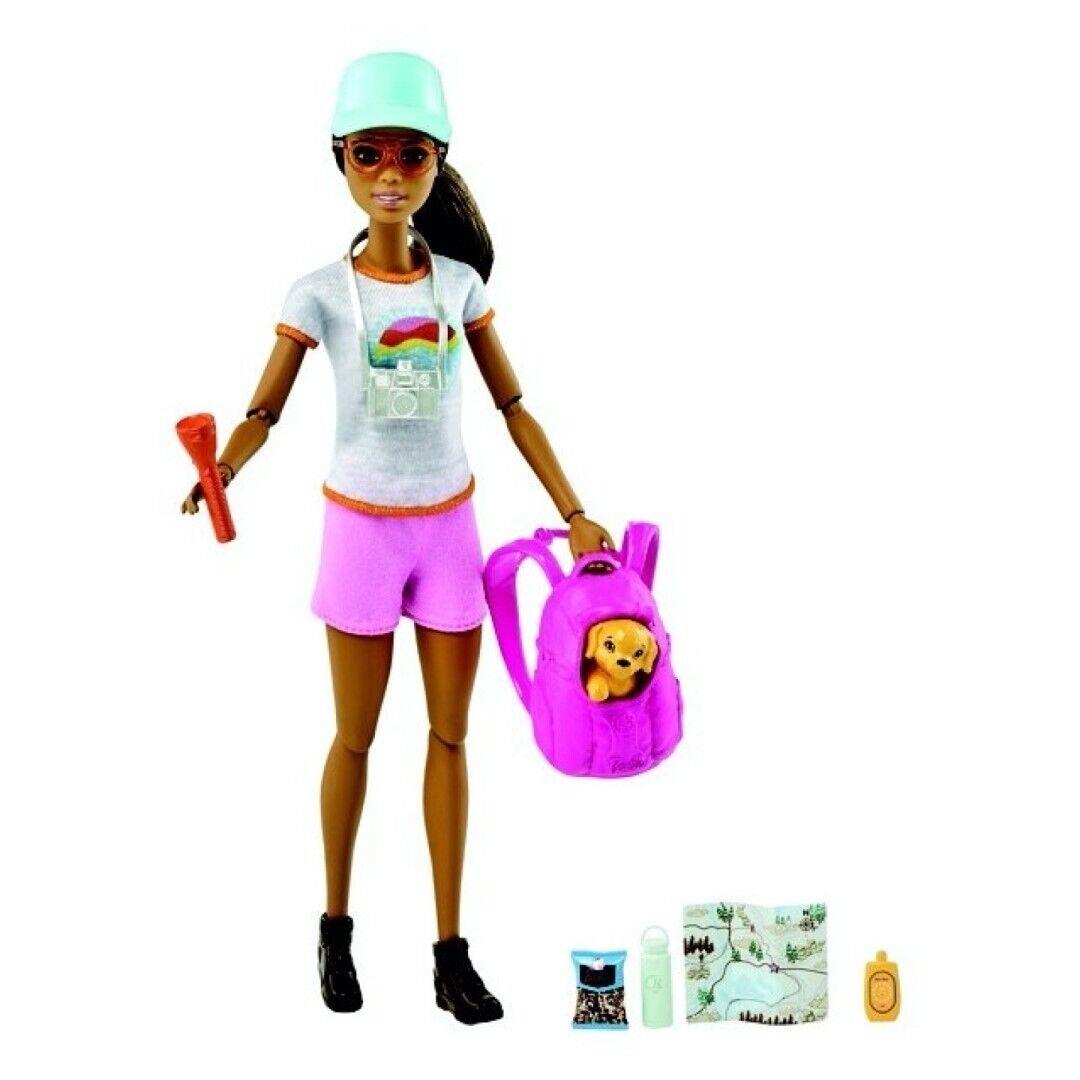 Mattel Barbie Wellness Backpacker GRN66