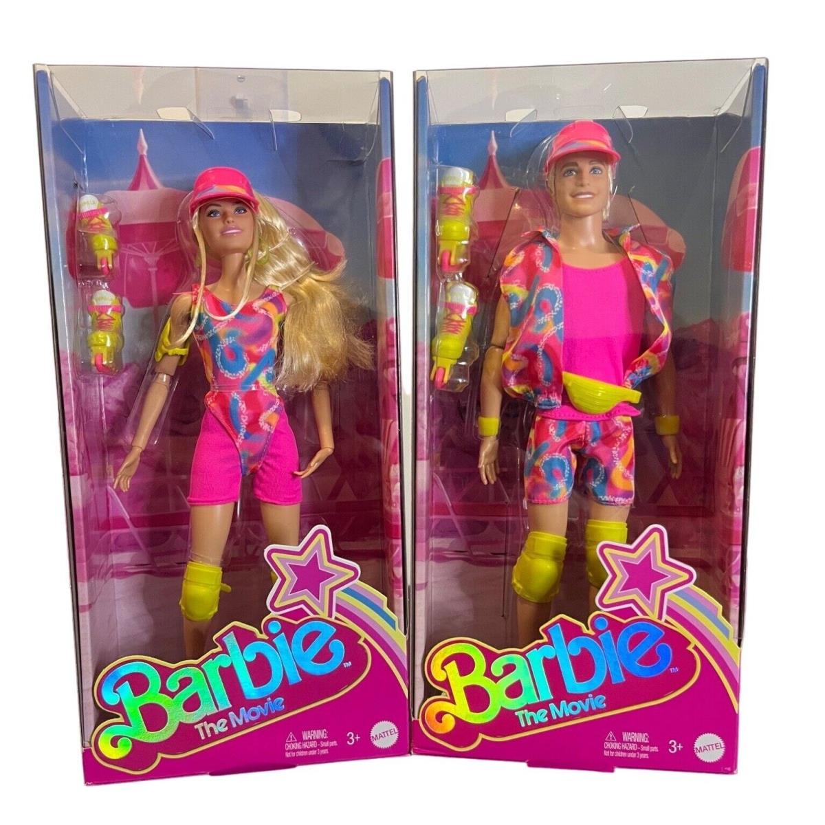 Barbie The Movie Set of Barbie and Ken - Inline Skating Outfits. In Hand Fast S