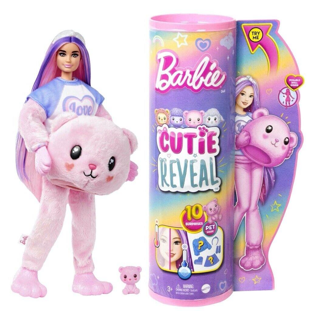 Mattel Barbie Cutie Reveal Teddy Bear Pastel Edition HKR04