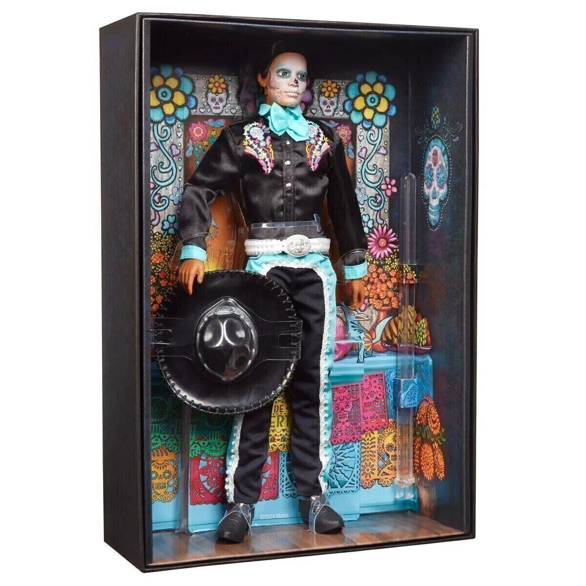 Ken D a De Los Muertos 2024 Collector Barbie Signature Doll by Mattel