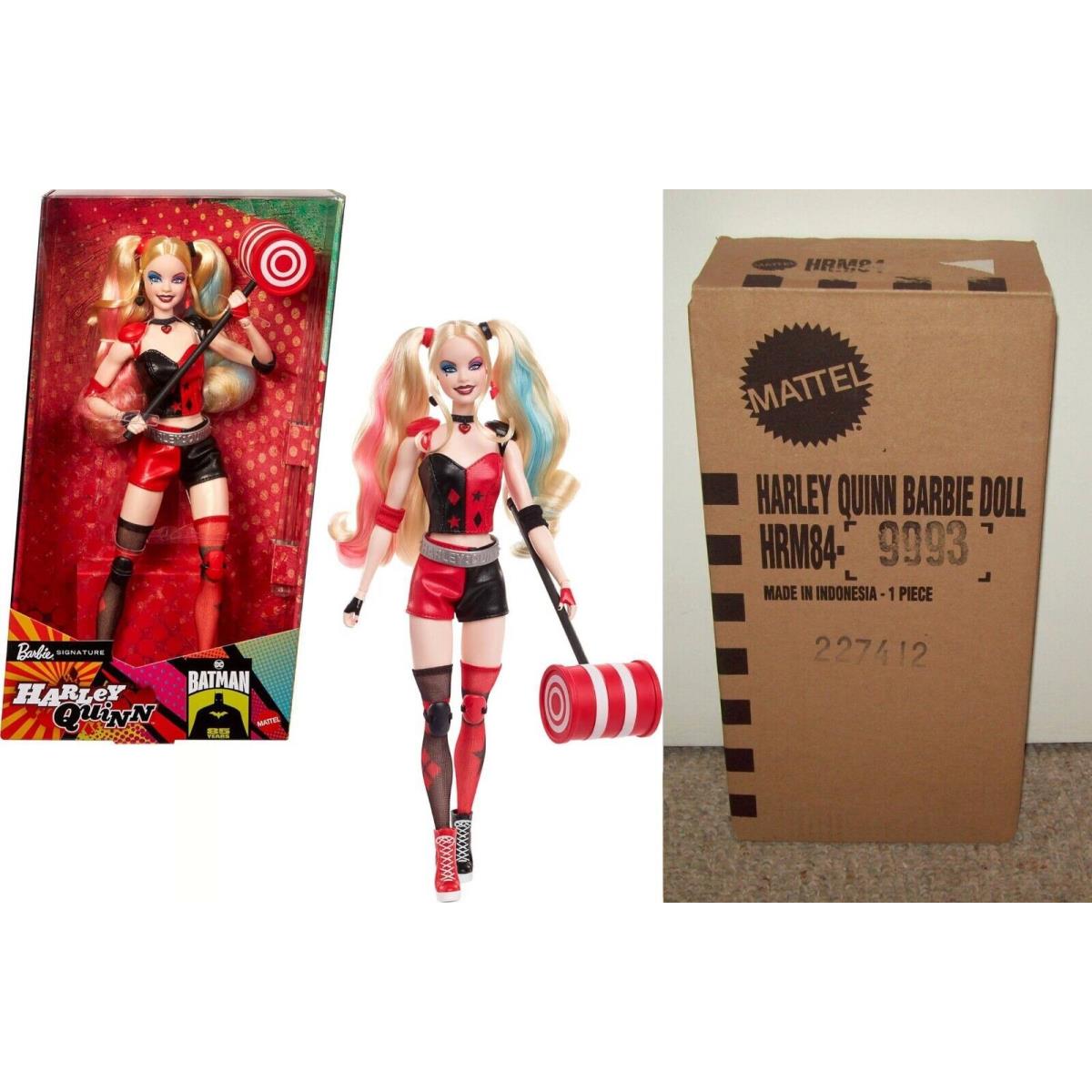 Barbie Signature Harley Quinn Collector Doll Batman 85th Anniv