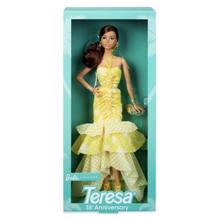 Barbie Signature Barbie 35th Anniversary Teresa Doll - Brand 2023 W Shipper Box