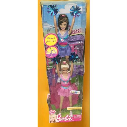 Mattel 2012 Barbie I Can Be Cheerleader Gift Set Toys R US Exclusive Y7483 Read