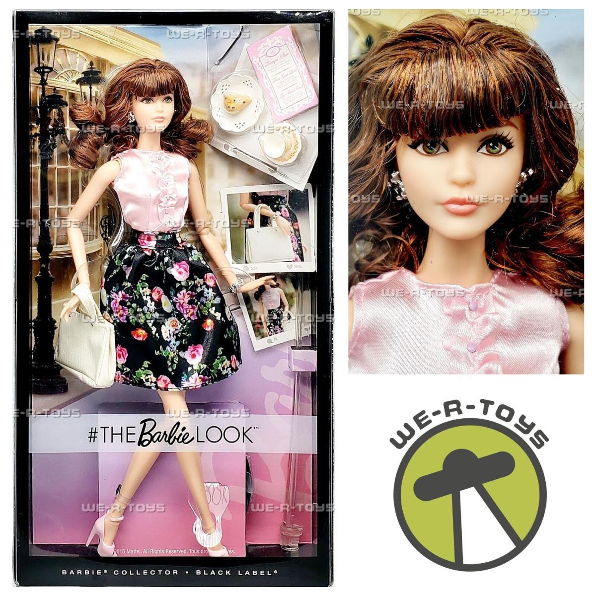 Barbie Collector The Look Brunette Brunette Doll 2015 Mattel DGY08