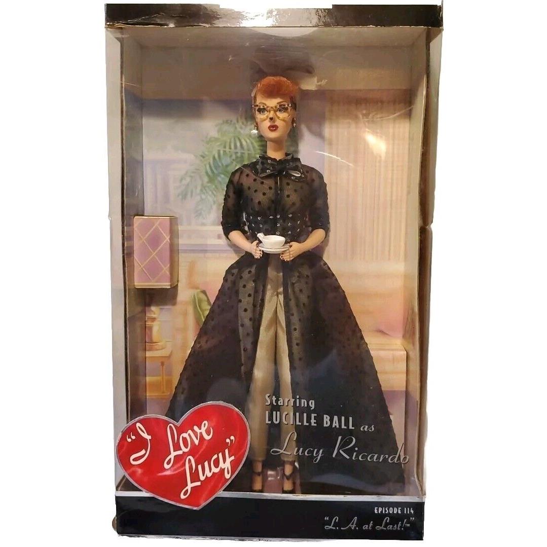 Barbie Collector Edition I Love Lucy Lucille Ball L.a. AT Last 2002 Mattel B1078