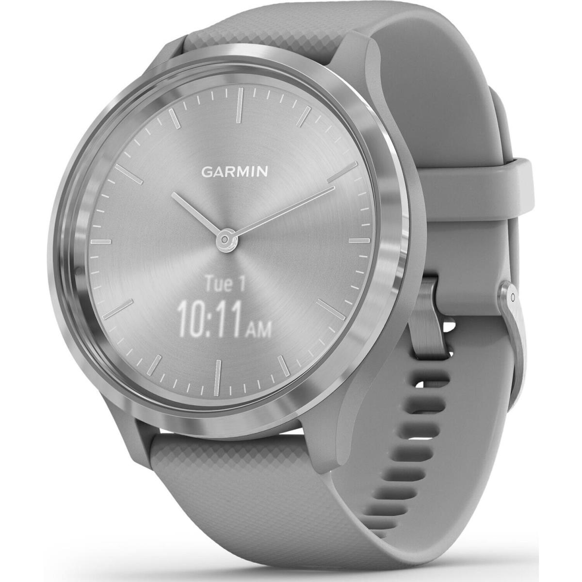 Garmin Vivomove 3 Powder Gray with Silver Hardware