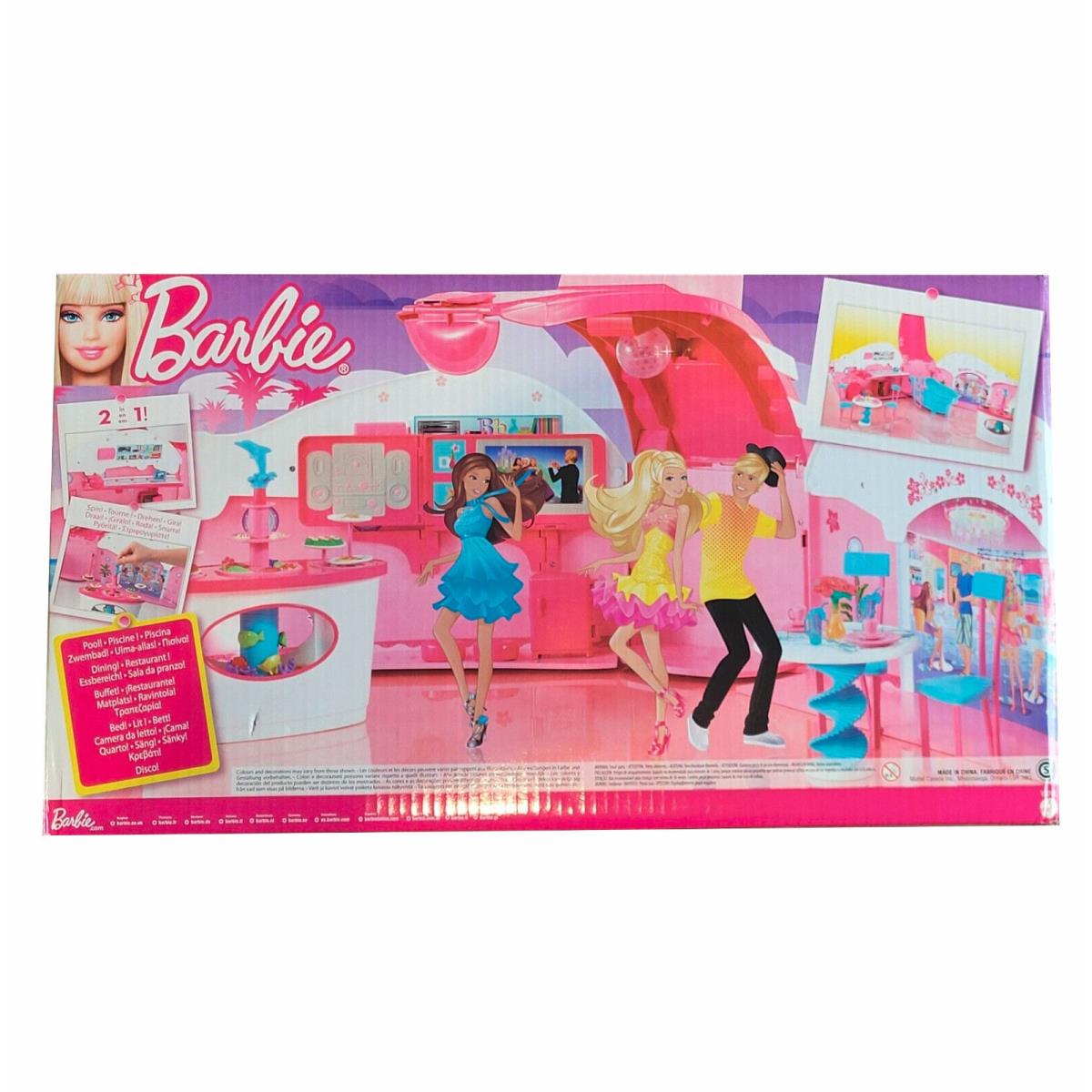 Mattel Barbie Party Cruise Ship Boat Pink Exclusive 2010 V3092 027084966886