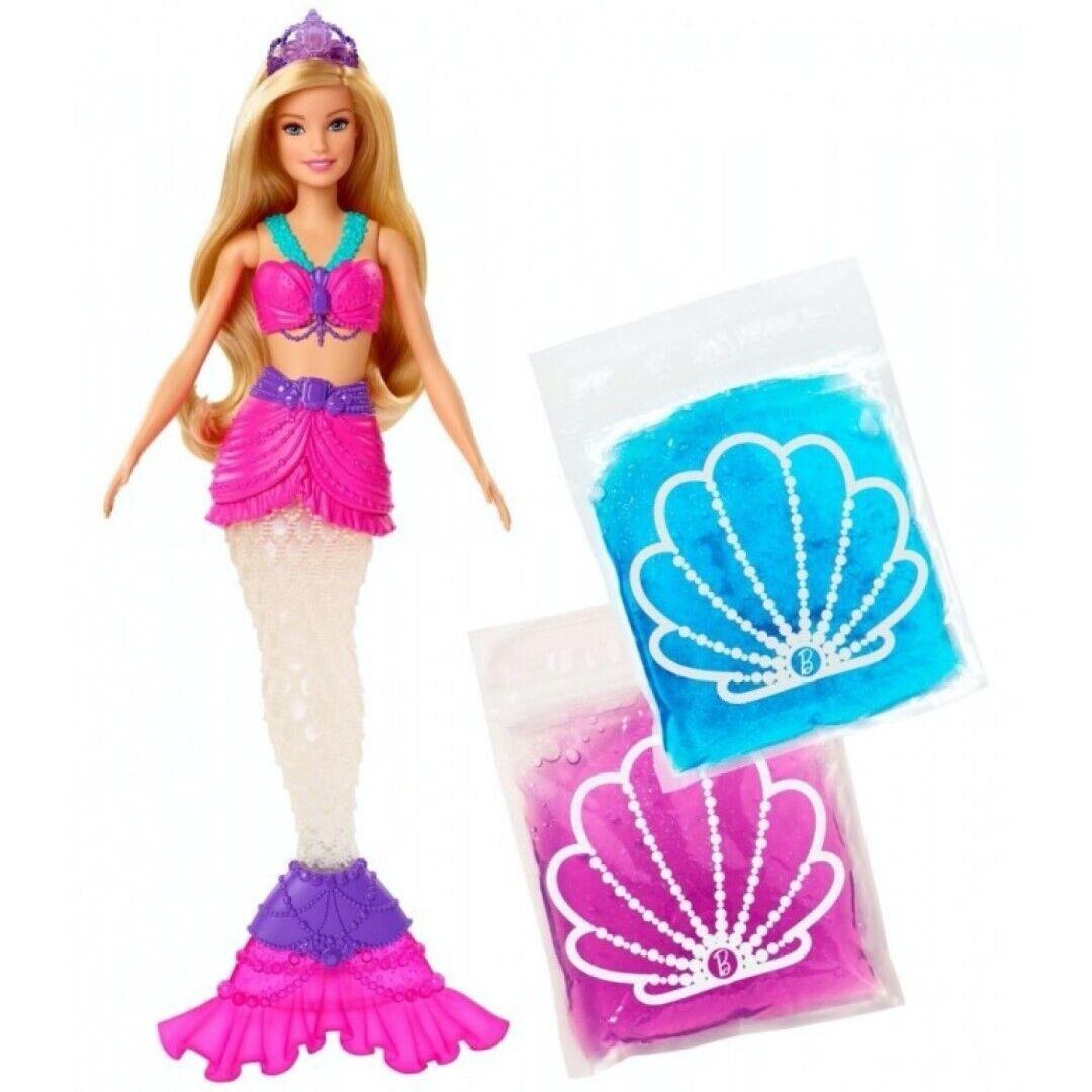 Mattel Barbie Mermaid and Glitter Slime GKT75