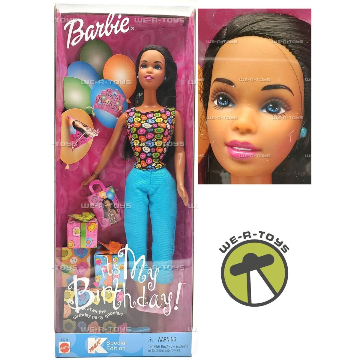 Barbie It`s My Birthday Doll 2001 Mattel 50728