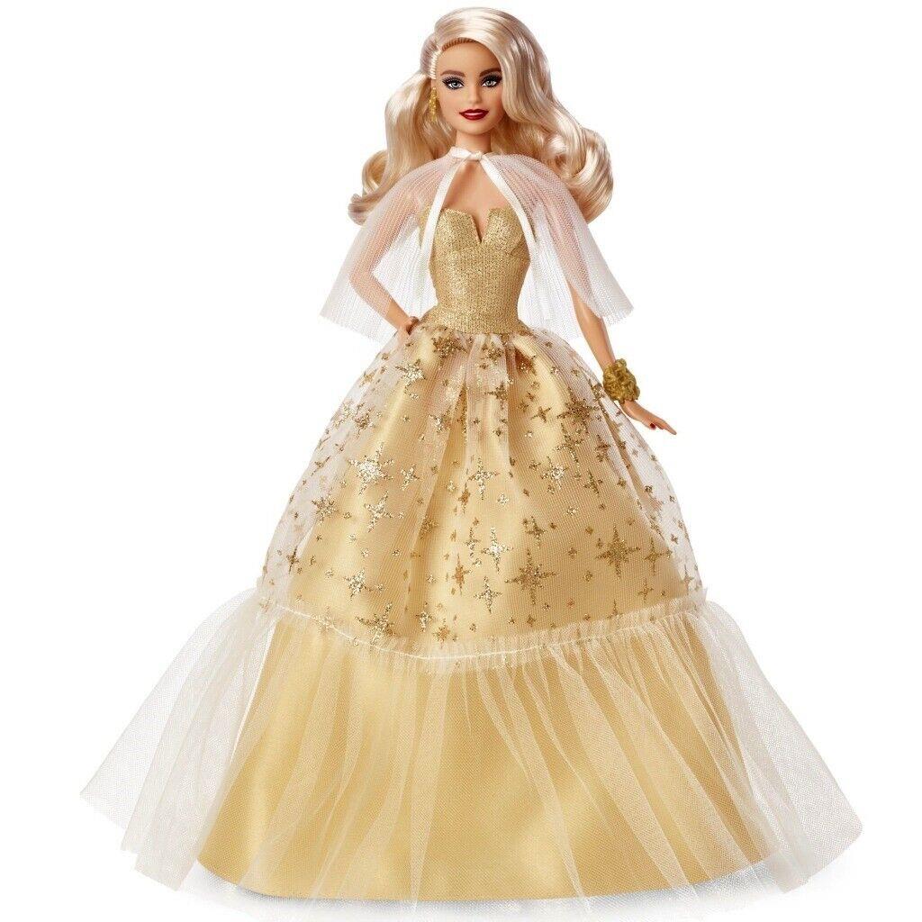 Mattel Holiday Barbie Doll Seasonal Collector HJX04/HJX08