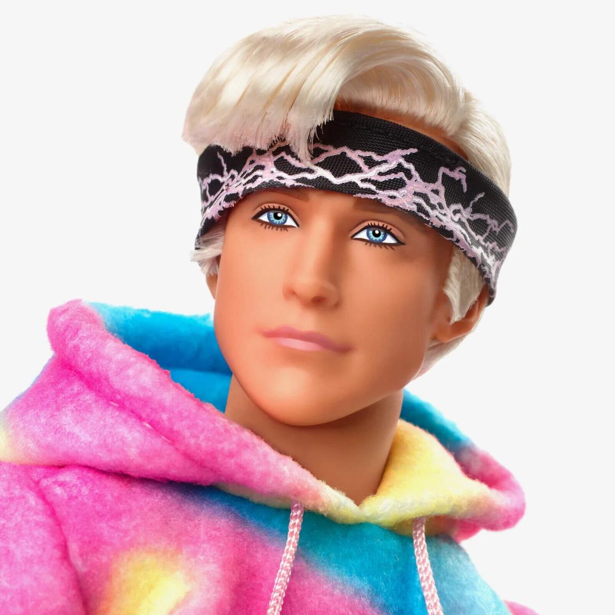 2024 Barbie Ken Doll Wearing I Am Kenough Hoodie Barbie The Movie In Hand