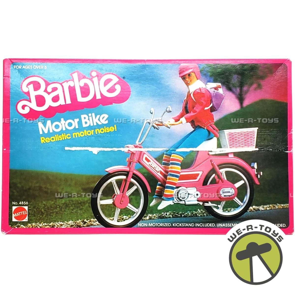 Barbie Motor Bike with Realistic Motor Noise 1983 Mattel No. 4856