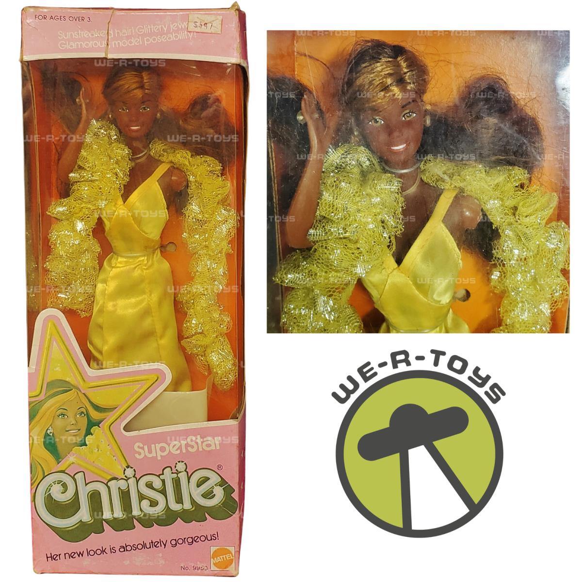 Barbie Superstar Christie African American Doll 1976 Mattel 9950