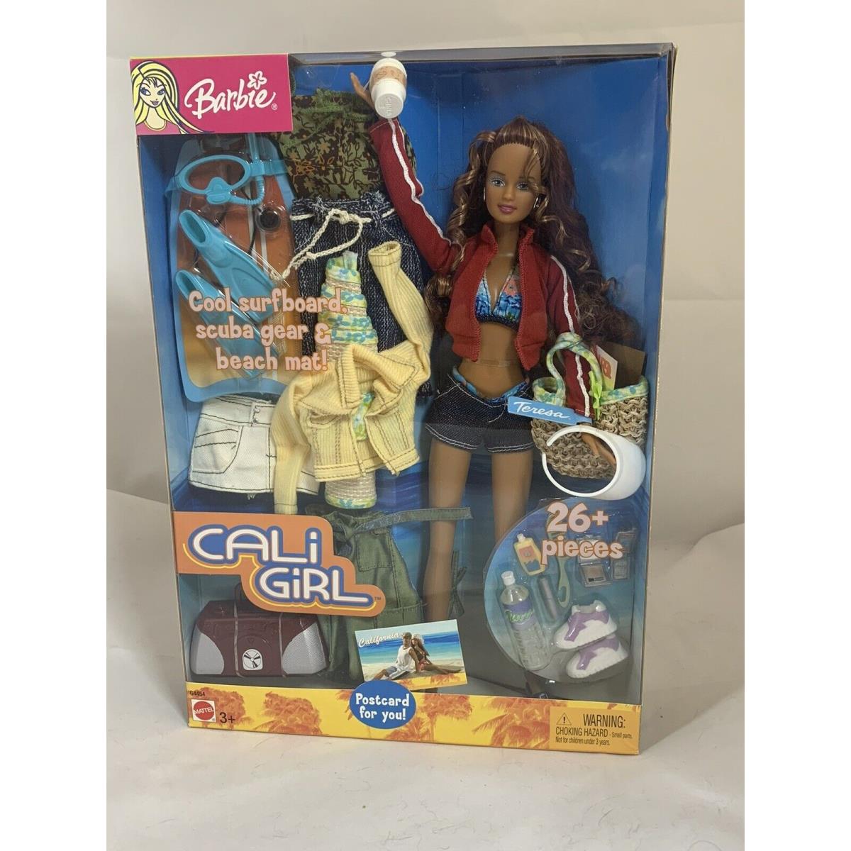 2003 Mattel Barbie Cali Girl - 12 Teresa Doll G4454 - 26+ Pieces